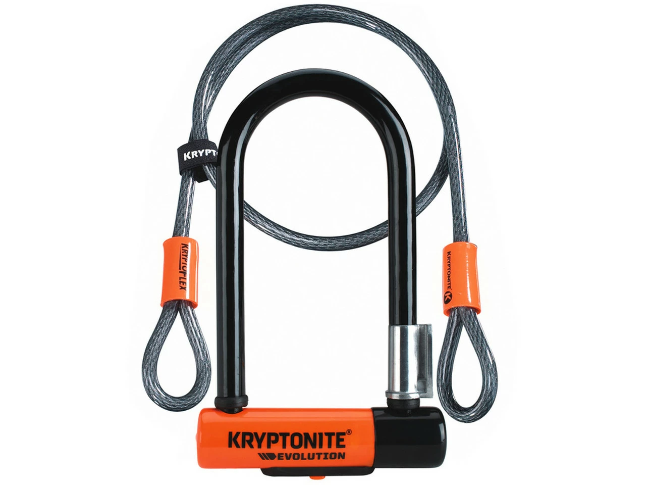 Kryptonite Evolution Mini 7 Bügelschloss Mit Kryptoflex® Kabel 3 Kryptonite Evolution Mini 7 Bügelschloss Mit Kryptoflex® Kabel
