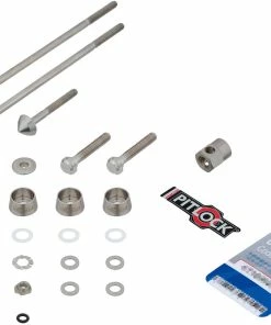 Pitlock Sicherung Set 02/BR Vorderrad + Hinterrad + Sattelstütze + Bremse -Flaschen & Flaschenhalter Verkäufe 357734