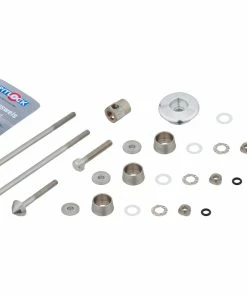 Pitlock Sicherung Set 02/GA Vorderrad + Hinterrad + Sattelstütze + Ahead -Flaschen & Flaschenhalter Verkäufe 357740