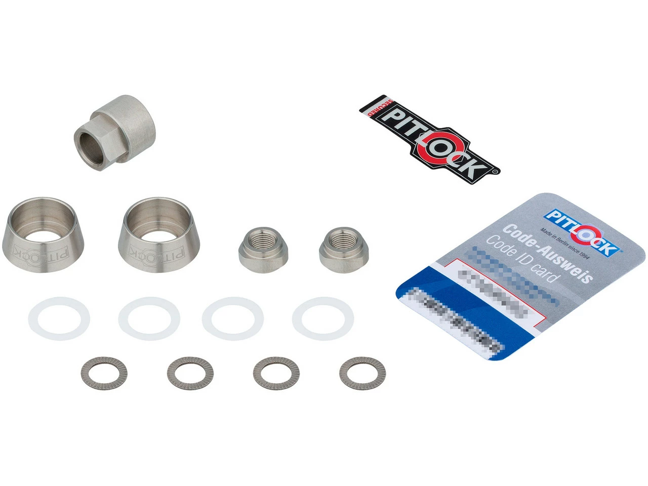Pitlock Sicherung Set M10 Für Rohloff Vollachsen 4 Pitlock Sicherung Set M10 Für Rohloff Vollachsen – Bild 2