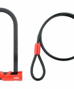 Abus Ultimate 420 Bügelschloss Mit Cobra 10/120 Kabel Und USH Halter