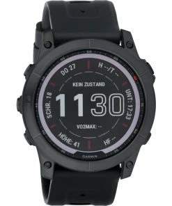Garmin Fenix 7X Sapphire Solar Titan GPS Multisport-Smartwatch