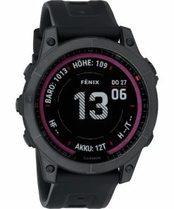 Garmin Fenix 7 Sapphire Solar Titan GPS Multisport-Smartwatch