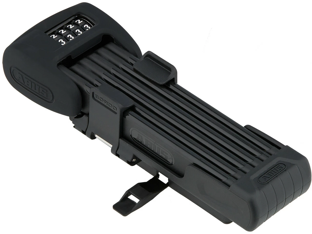 Abus Bordo Combo 6000C LED Faltschloss Mit SH Halter 3 Abus Bordo Combo 6000C LED Faltschloss Mit SH Halter