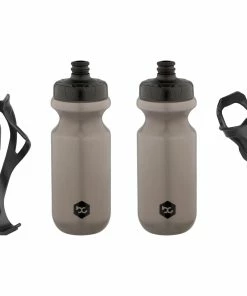 Bc Basic Zapfsäule Carbon Flaschenhalter Set Mit Trinkflaschen 600 Ml