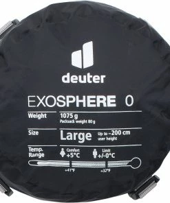 Deuter Exosphere 0° L Schlafsack -Flaschen & Flaschenhalter Verkäufe 439464