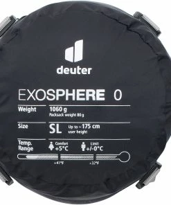 Deuter Exosphere 0° SL Schlafsack 12 Deuter Exosphere 0° SL Schlafsack -Flaschen & Flaschenhalter Verkäufe 439841